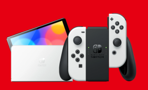 Nintendo Switch(OLED)：便携游戏机，多彩游戏，随时随地畅玩。
