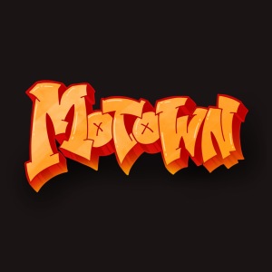 字母涂鸦插画 Motown
